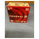 Federal 45 auto 230 gr 200 rds
