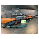 WASR AK47-22 Rif 22LR Scope & Case