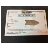 Arrowhead with Artifact Authentication