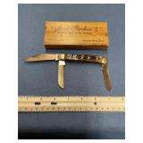 Jim Parker 3blade knife 1983 Oldham Co. Day