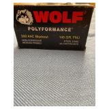 Wolf 300AAC blackout 145gr 20 rds