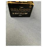 Speer 38Spl+P135 gr personal  protection 20 rds