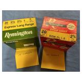 Remington 20ga 24 rds total