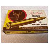 Weatherby .240 100gr 20 rds