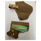 Two handgun holsters