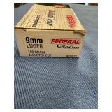Federal 9MM Luger, 100gr 41 rds