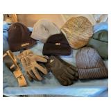 Toboggans and gloves