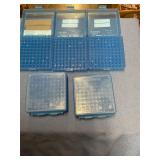 5empty ammo boxes each holds 100 rds