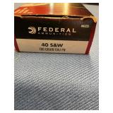 40 S&W 180 gr FMJ FN 50 rds