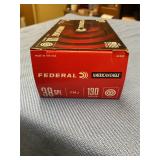 Federal 38 SPL 130 gr 50rds