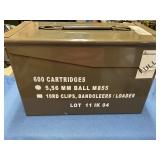 Metal ammunition box