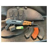 Zastava AK Pistol 7.62x39 3magazines &Case