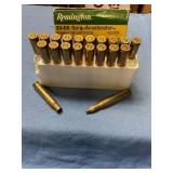 Rem 30-06 55gr 14rds& 6 brass casings