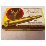 Weatherby 240 Magnum 85 gr 20 RDS