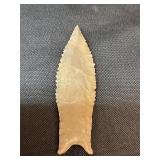 Arrowhead Found by Ohio River 1998