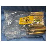 8x56R unprimed brass casings