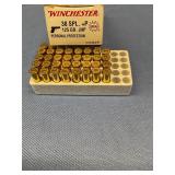 Winchester 38SPL +p 125gr 39rds