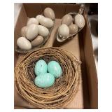 Bird egg decor