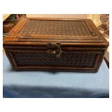 Decorative storage box table top size