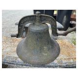 Cast Iron dinner bell 17ï¿½ wide