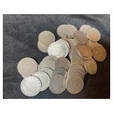 1989 through 1912 assorted liberty ï¿½ V ï¿½ Nickels