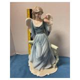 Porcelain angel figure