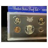 United States proof set ï¿½ 1969