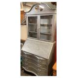 Secretary painted Silver-