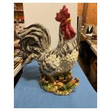Ceramic rooster statue, 14ï¿½ tall