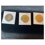 Misc Kennedy Half Dollars (3)