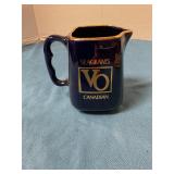 Bar Pitcher Seagrams 5ï¿½ tall cobalt blue