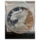5 Troy Ozs Silver W/certificate of authenticity