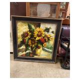Paint on canvas picture 44ï¿½x44ï¿½