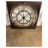 Metal wall clock decor 36ï¿½x36ï¿½