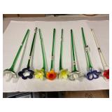 Mikasa  Long stemmed glass flowers