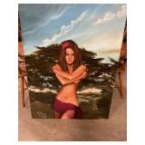 Paint on canvas picture 48ï¿½x36ï¿½