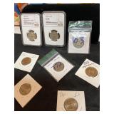 Miscellaneous lot of coins
