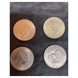 Liberty dollars lot of four