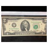 1976 A Seriesï¿½ UNC- $2 FR note ï¿½ Green seal