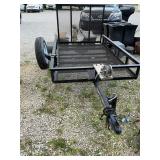 Tarter 7ï¿½x4.6 trailer drop tailgate,winch,newspare