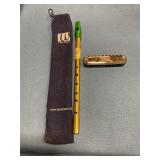 Irish whistle and harmonica