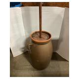 Butter churn crock