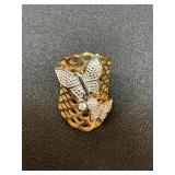 Butterfly Ring size 6.5