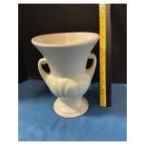 White ceramic vase