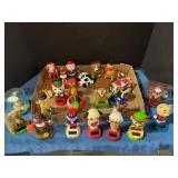 Solar bobbling characters