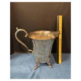 Silver plated pitcher
