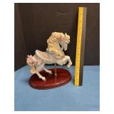 Lenox vintage porcelain carousel horse