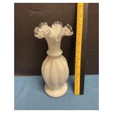 Unmarked Fenton Art Glass Vase
