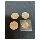 Eisenhower Dollar Coins & Enduring Liberty Half