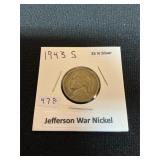 1943-S Jefferson War Nickel